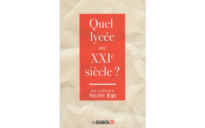 Livre « Quel lycée au XXIe siècle ? »